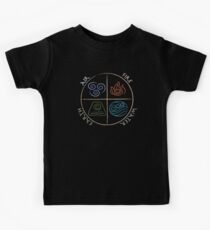 Four Elements Kids Tee