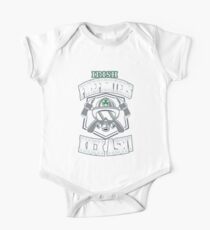 Irish Firefighters Kick Ash! St Patrick Humor T-Shirt Gift One Piece - Short Sleeve