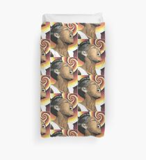 Lady Sings the Blues Duvet Cover
