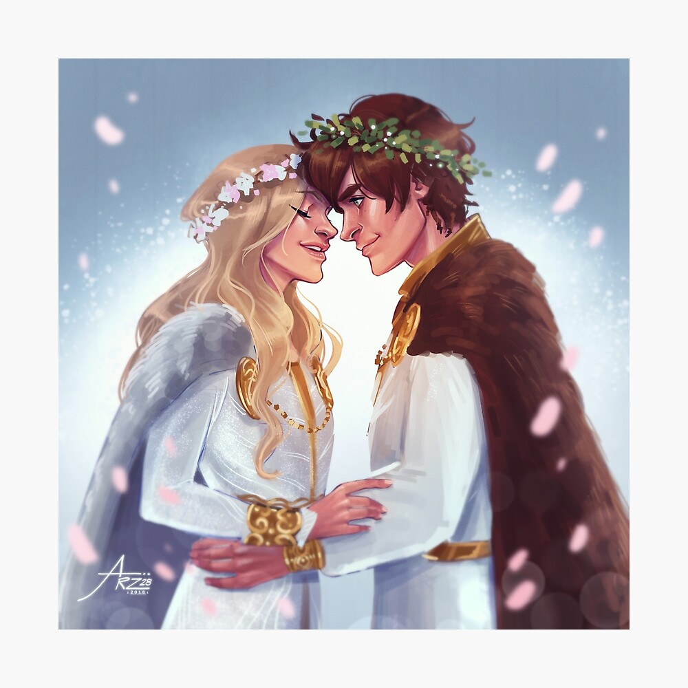 &quot;Hiccup &amp; Astrid Wedding&quot; Photographic Print by arz28