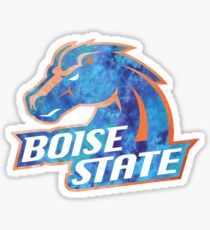 Boise State Logo Tie Dye Sticker