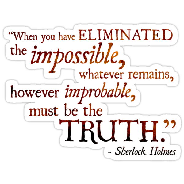 Image result for sherlock impossible