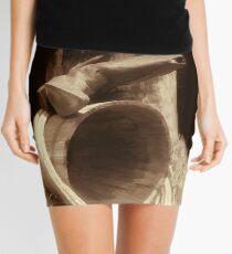 Worn out Boots Mini Skirt
