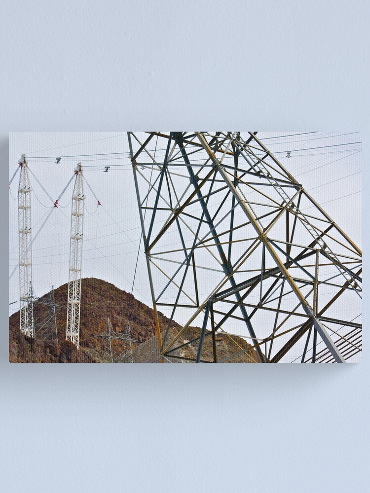 Alternate view of Dam Power Canvas Print