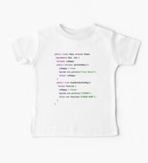 Java Code New Baby - Wirft Wutanfall Baby T-Shirt