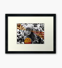 Babe Rides out Framed Print