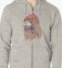 Otter Hoodie mit Reißverschluss