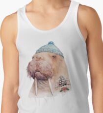 Tätowiertes Walross Tanktop für Männer