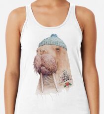 Tätowiertes Walross Tanktop für Frauen
