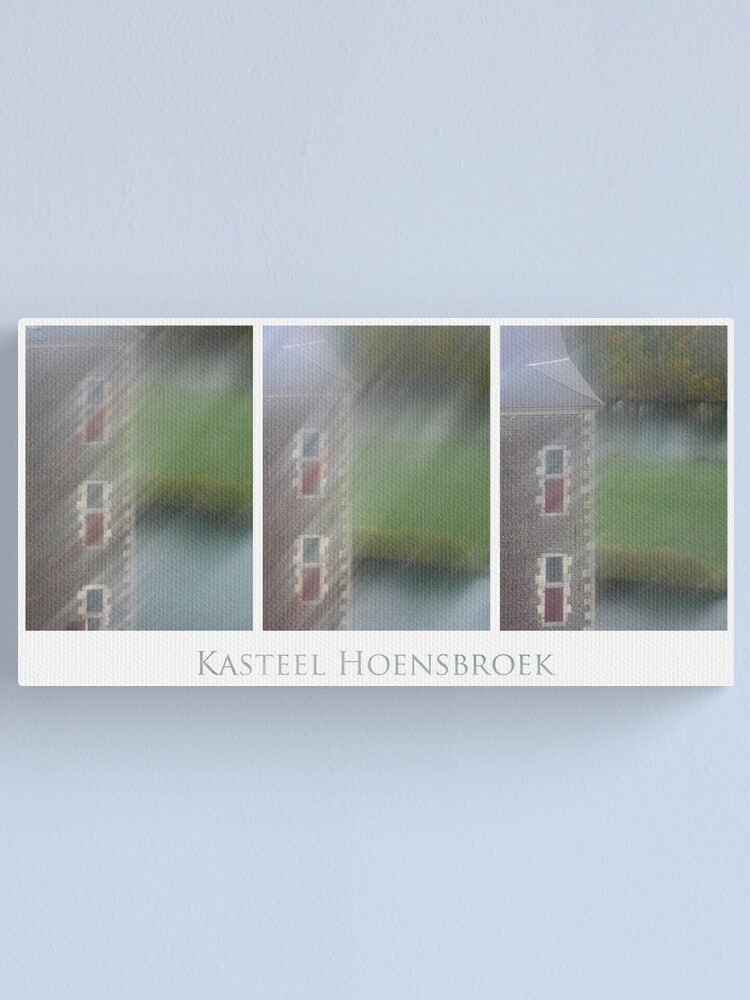 Alternate view of Kasteel Hoensbroek (triptych) Canvas Print