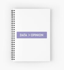 data science opinion Spiral Notebook