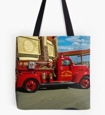 1939 Fargo Fire Truck Tote Bag