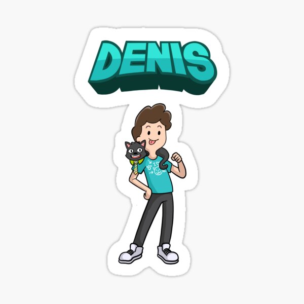 Denis Minecraft Stickers Redbubble - st denis roblox