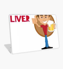 Alcohol Funny Quote Drunk AF Awesome Drunk Shut up Liver Youre fine Shirt design Laptop Skin