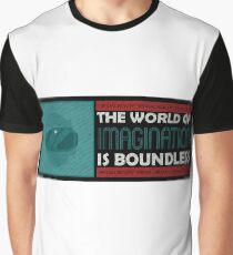 The world of imagination is boundless virtual reality Graphic T-Shirt