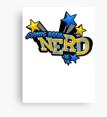 Comic Book Nerd Canvas Print