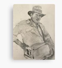 Dr. Jones - Archeologist Metal Print