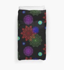 Mandala Indian Goa Party Om Duvet Cover