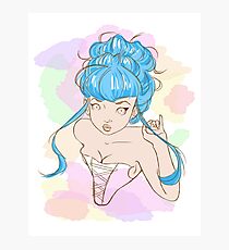 Corset girl Photographic Print