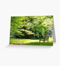 English Garden Greeting Card