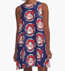 Vintage Cleveland Indians - 1963 All-Star Logo A-Line Dress