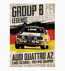 Gruppe B Legenden - Audi Quattro A2 Fotodruck