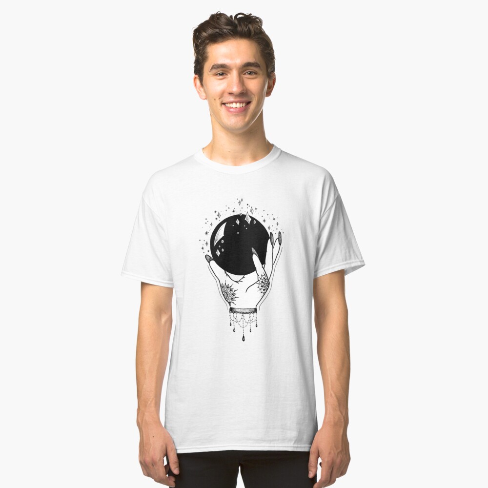 crystal ball t shirt