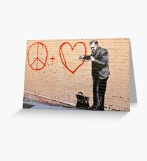 Banksy - Doctor Love - San Francisco, CA 2010 Grußkarte