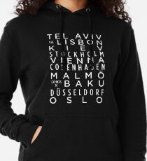 Bus Scroll - ESC 2019 - Tel Aviv Leichter Hoodie