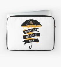 Manners Maketh Man Laptop Sleeve