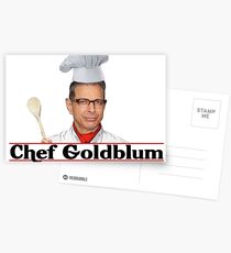Chef Goldblum Postcards