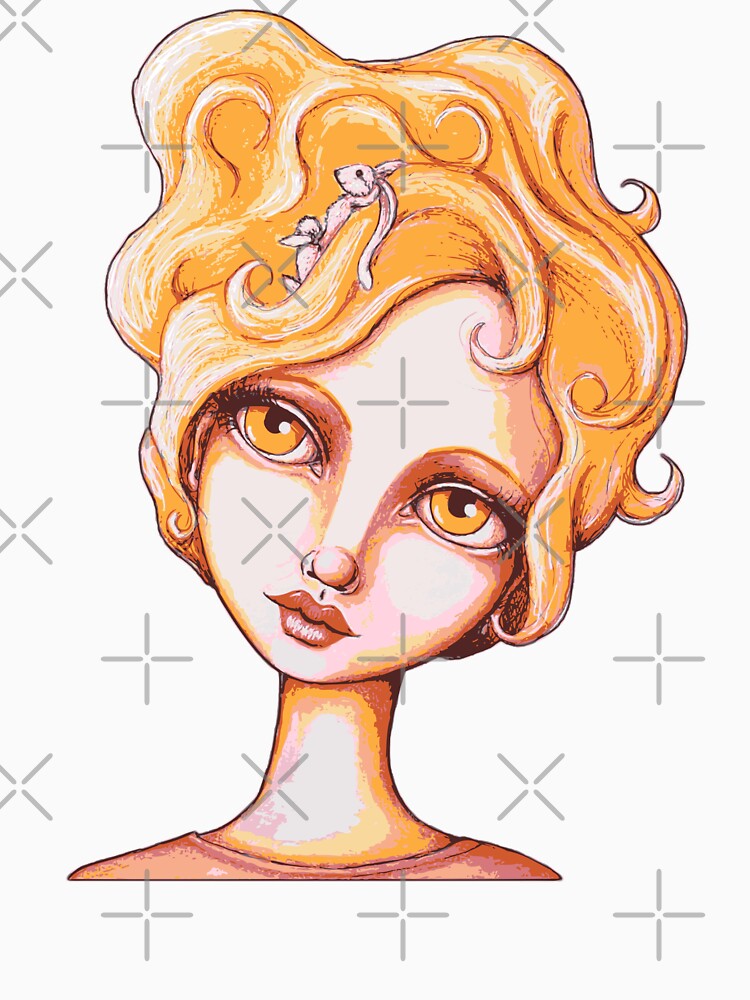 Bunny Bouffant (Orange Version) by LittleMissTyne