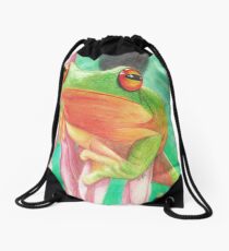 Froggie Drawstring Bag