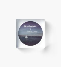 Existence Acrylic Block