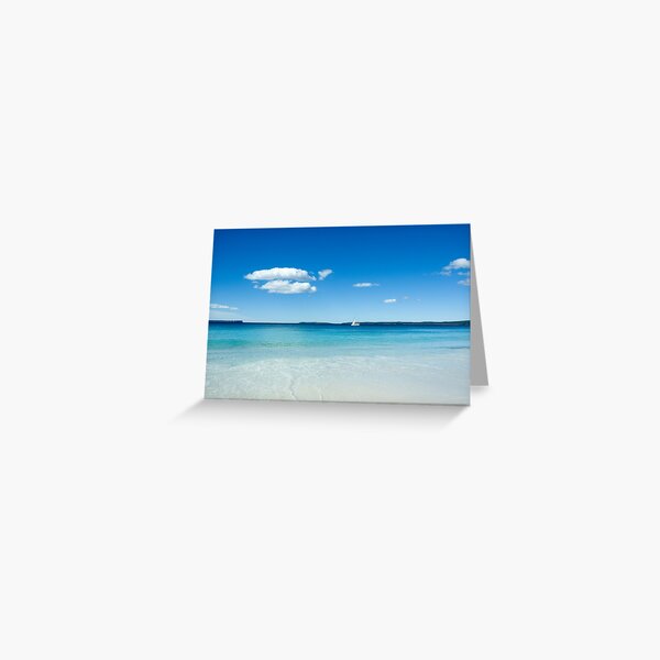 White Sails Greeting Card