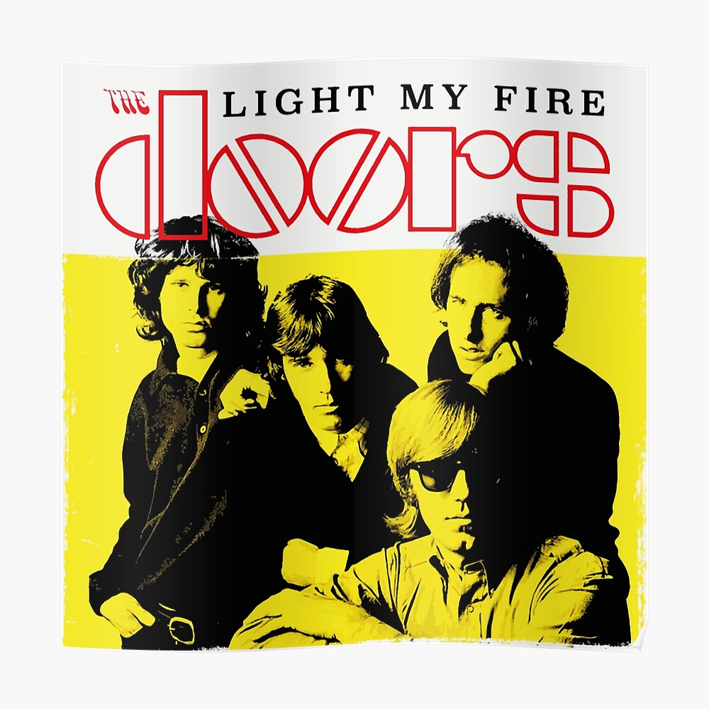 The Doors Poster By Pikokk Redbubble
