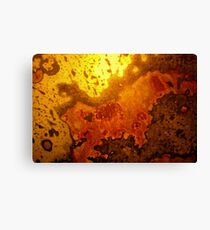 mapping of an abstract Canvas Print