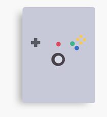Retro Controller Canvas Print