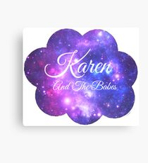 Karen and The Babes (White Font) Canvas Print
