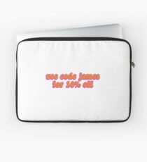 use code james for 10% off Laptop Sleeve