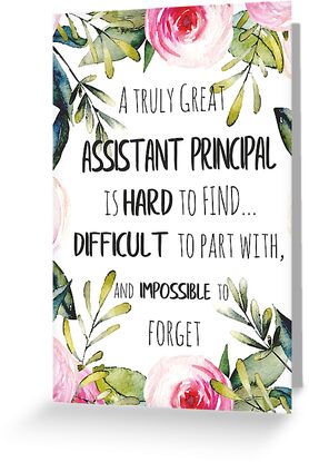 Great Assistant Principal Farewell Gift Leaving Gift Idea