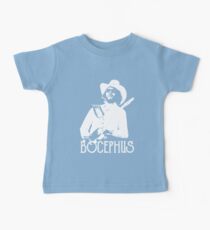 Bocephus - Hank Williams Jr - Weiße Schablone Baby T-Shirt