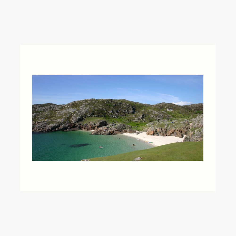 Glorious Achmelvich, Assynt Art Print