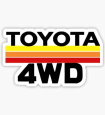 Toyota 4WD Sticker Sticker