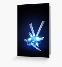 fangs of steel Greeting Card