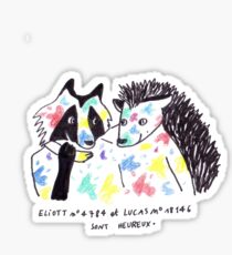 Skam france- sont heureux Sticker
