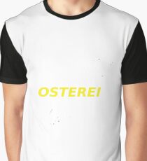 Osterei-Schriftzug Grafik T-Shirt