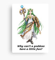 Kid Icarus - Lady Palutena Canvas Print