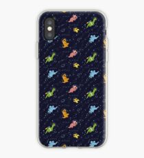 Dinosaurs In Space iPhone Case