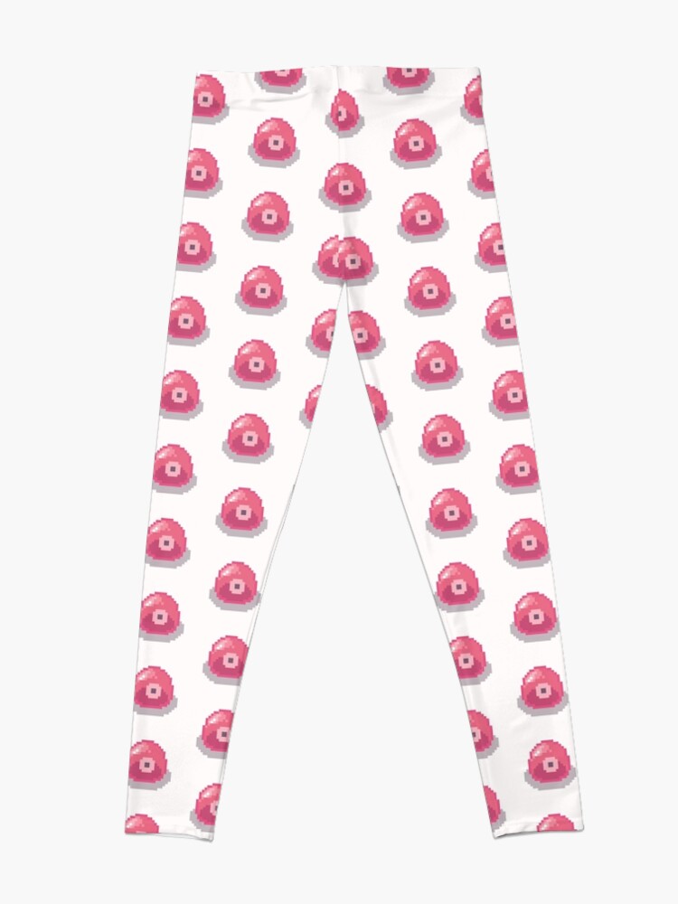 Alternate view of Cute Slime - (Pink) Leggings
